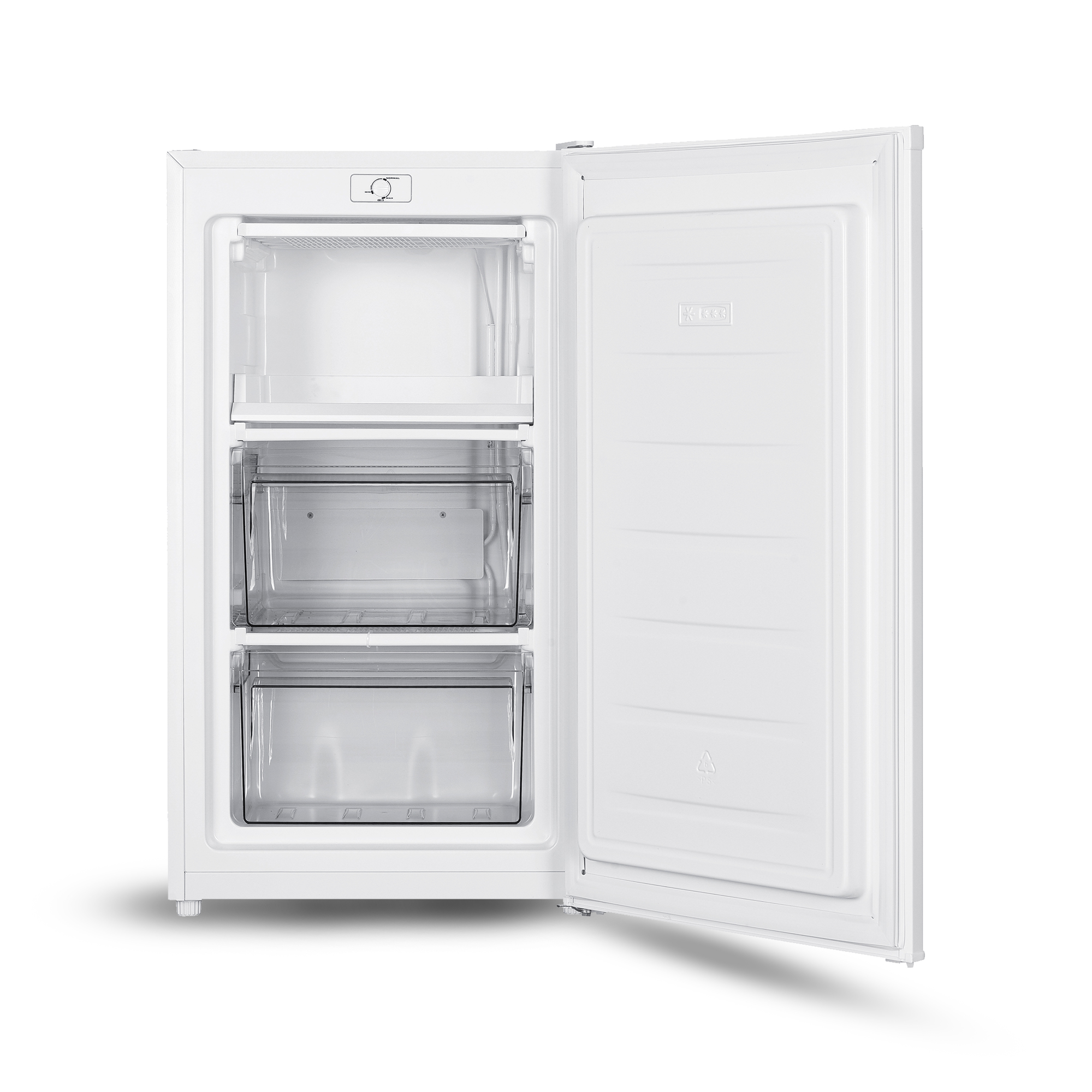 Montpellier MDAUCFZ48W Undercounter Freezer in White 48cm wide