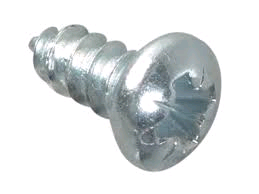 Forgefix 1/4" x 4 Self Tapping Screw (Pack of 80) Zinc Plated 