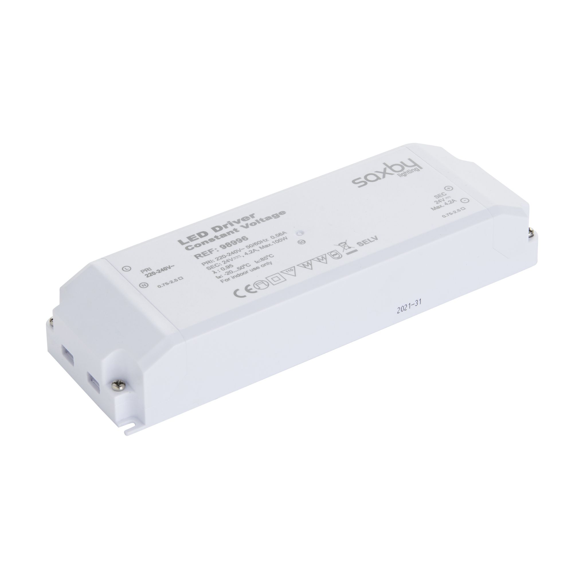 Saxby 24v 100w LED Driver Constant Voltage