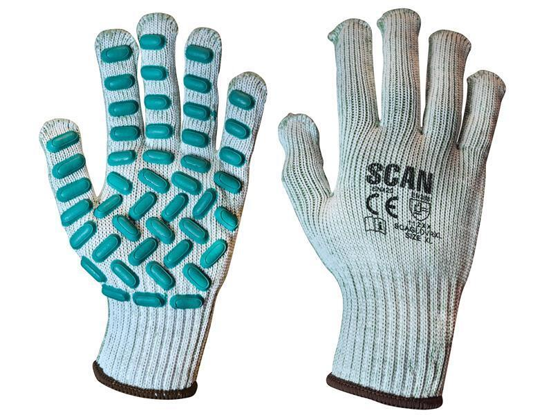 Scan Vibration Resistant Latex Foam Gloves - Extra Large (Size 10)