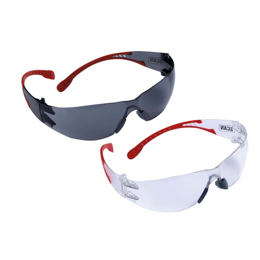 Scan Flexi-Spec Safety Glasses Twin Pack 