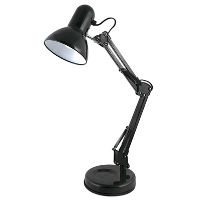 Lloytron Swing Poise Hobby Desk Lamp 35w Black