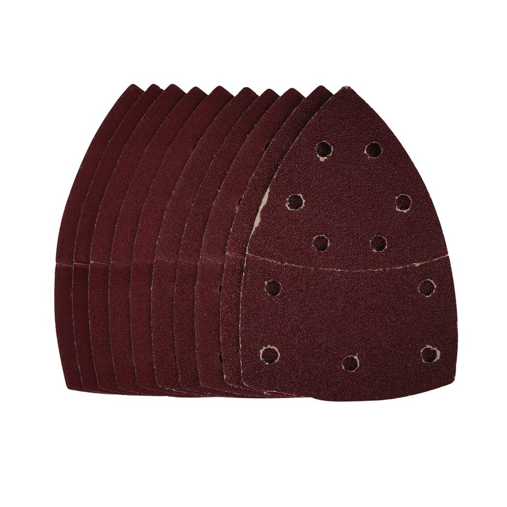 Draper Multi-Sanding Sheets Hook & Loop Assorted 10pk