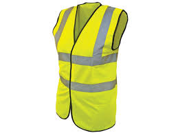 Scan Hi-Vis Waistcoat Yellow - XL (48in) 