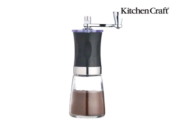 Kitchen Craft Coffee Mill Manual Grinder Stainless Steel 