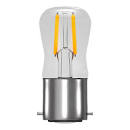 Bell 2w LED CRI90 Filament Pygmy Lamp BC Clear 