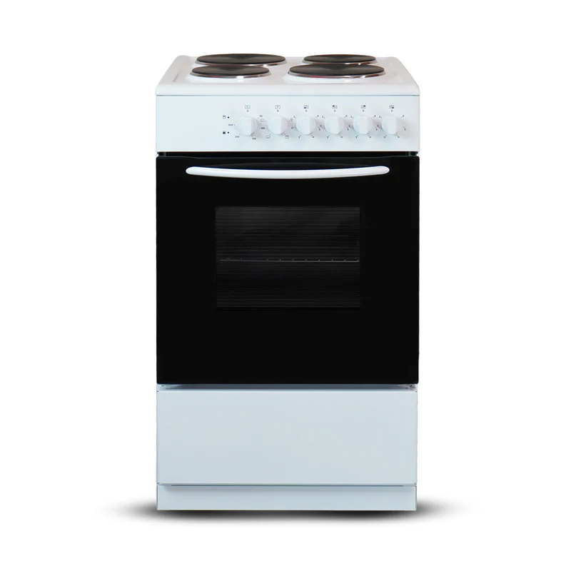 Montpellier CSE46W 50cm Freestanding Electric Cooker Solid Plates