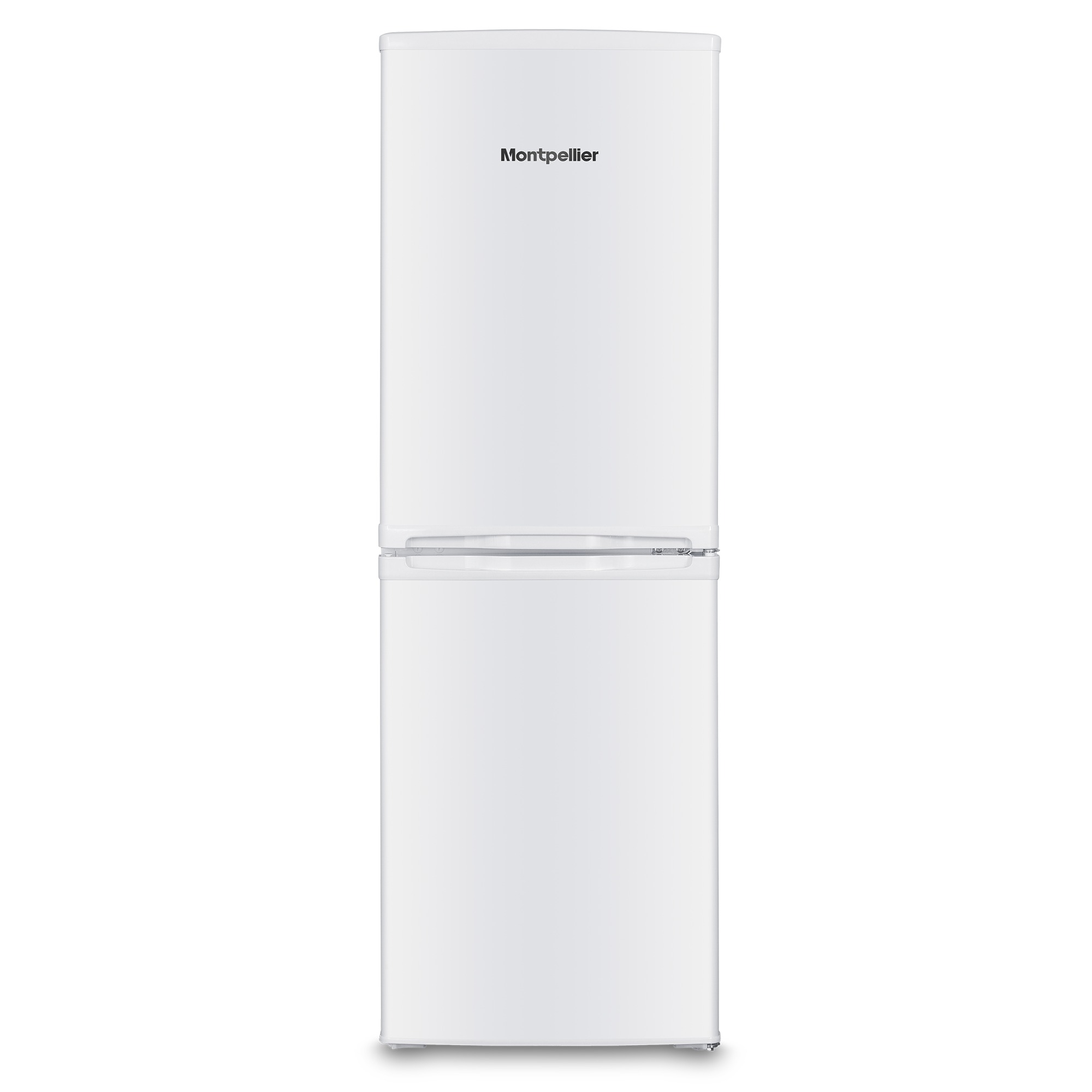 Montpellier MDAS144W Static Fridge Freezer in White H144 X W48 X D53cm
