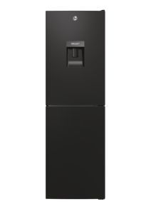 Hoover HV3CT175LFWKB 1.76m x 55cm, Low Frost, Water Through Door, Black, 4 freezer drawers, 3 Fridge