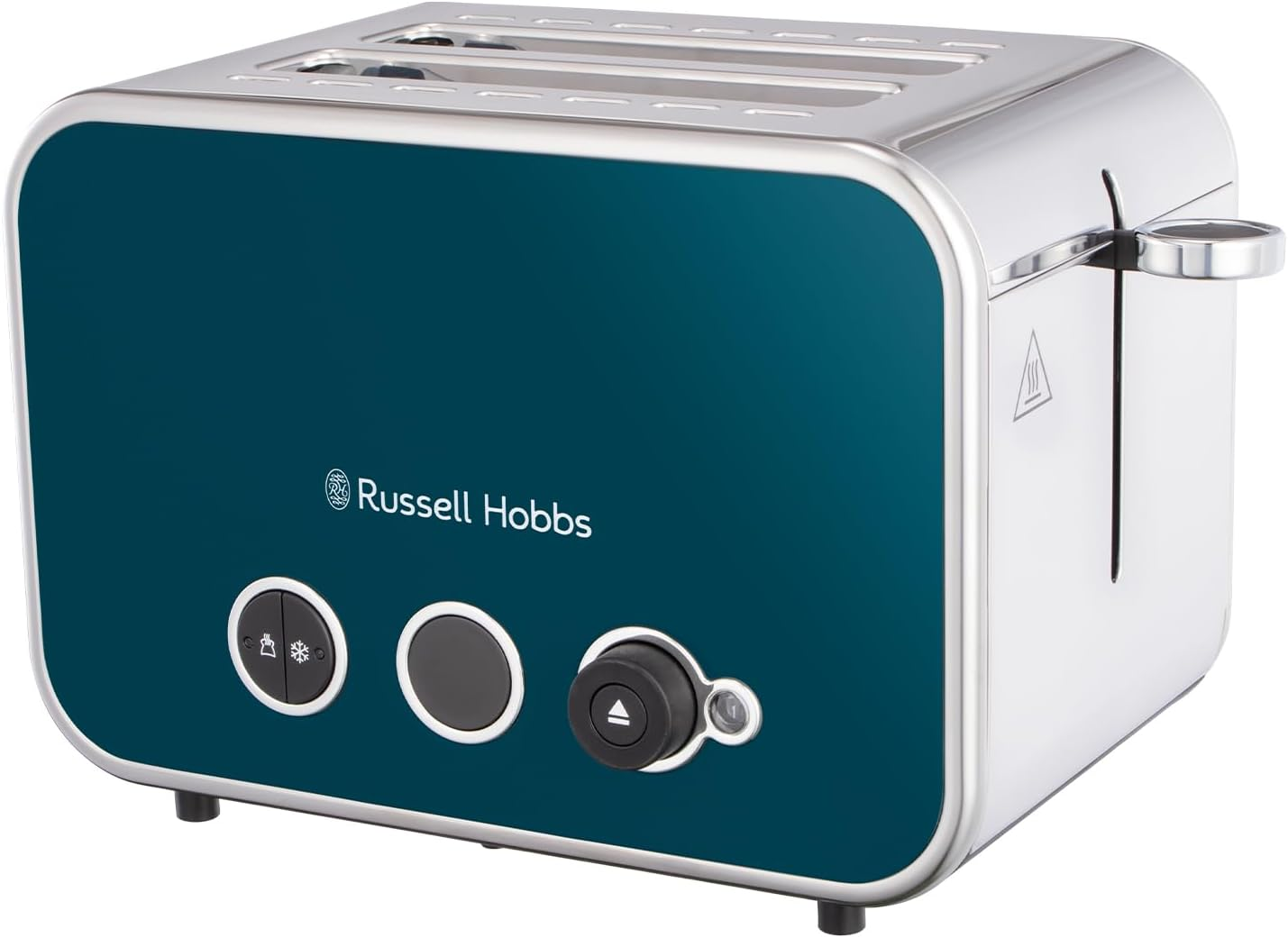 Russell Hobbs Distinctions 2 Slice Ocean Blue  Stainless Steel Toaster