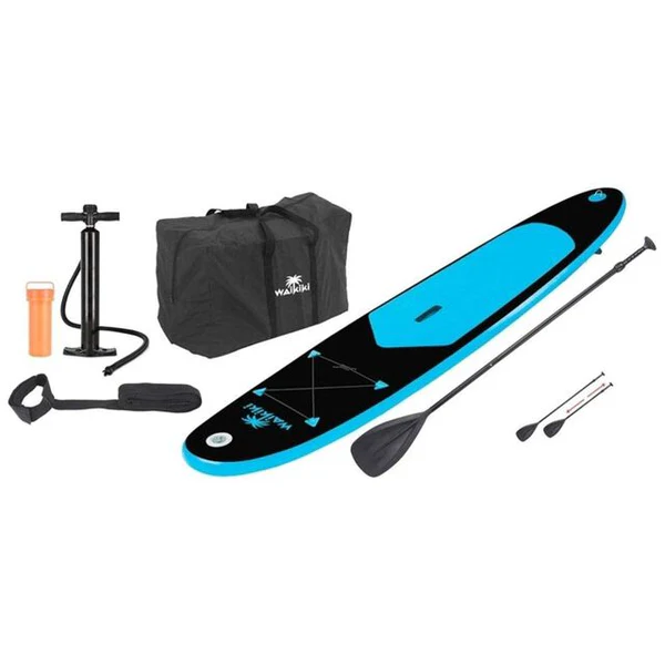 Waikiki Paddleboard + Bag Pump & Paddle Blue 4480878 