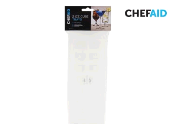 Chef Aid 1610314 Ice Cube Trays x 2 10E06639 