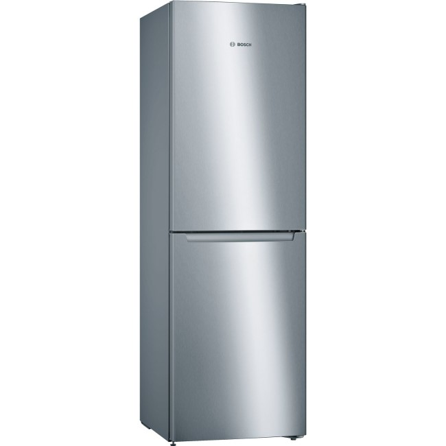 Bosch KGN34NLEAG Fridge Freezer Frost Free 196L/128L H186 W60 D66 2 Year warranty Silver