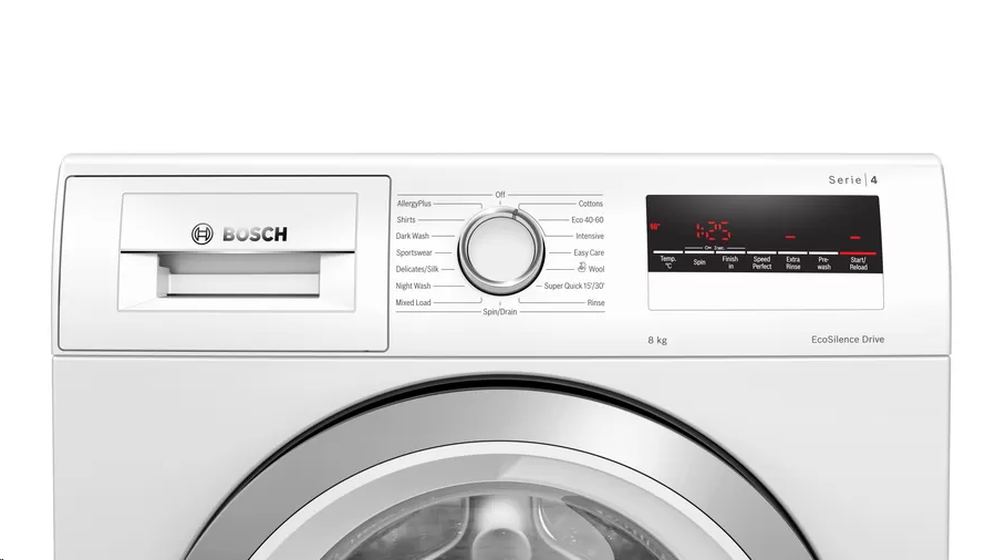 Bosch WAN28281GB Washing Machine 8kg 1400 Spin A+++ Sept20 | J Harries Ltd