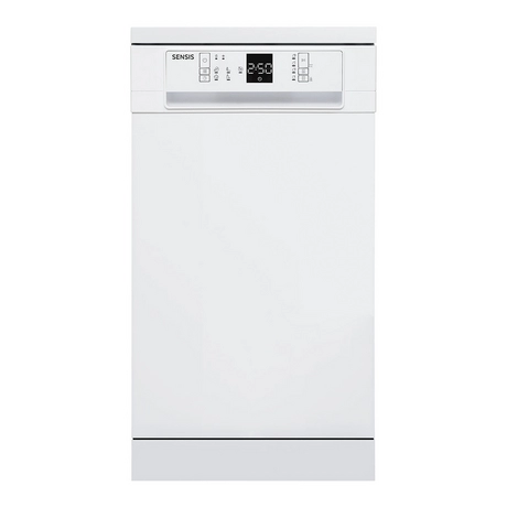 Sensis DWF0110SLEW Slimline Dishwasher - White - 10 Place Settings