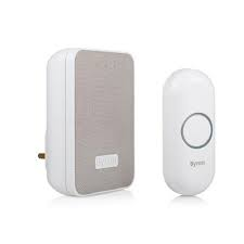 Byron Plug-In Wire Free Door Chime & Light 