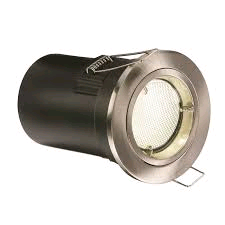 Saxby Fire Rated Downlight 13W Low Energy Satin Nickel