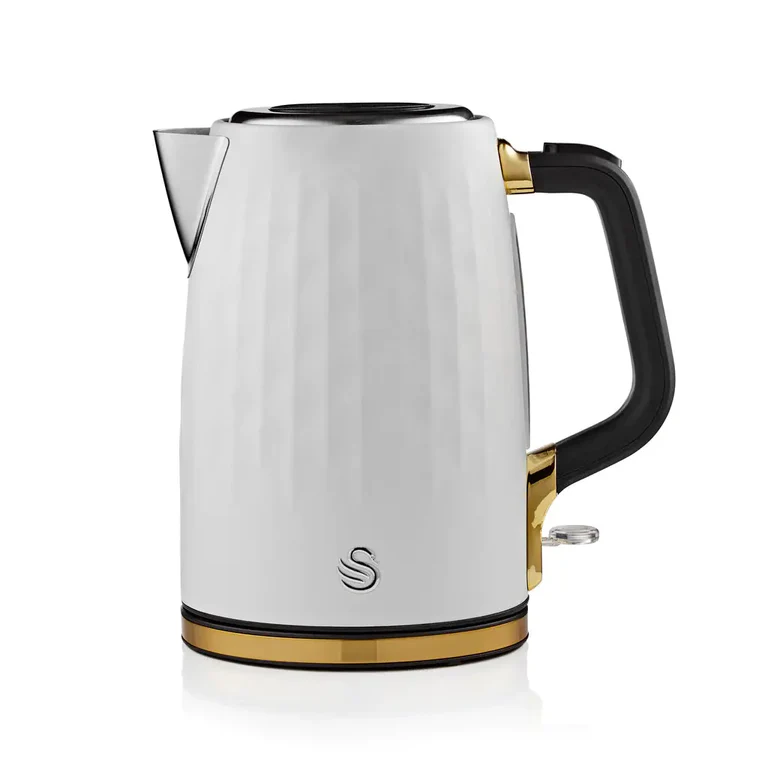  Swan SK14082WHTN 1.7L Gatsby Jug Kettle- White