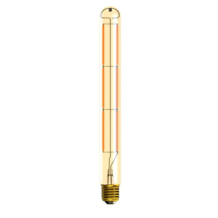 Bell Vintage 7w ES LED Tubular Amber 2000k 280mm