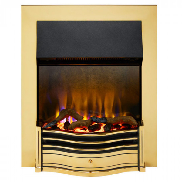 DIMPLEX OPTIFLAME DUMFRIES  Brass  3D INSET FIRE 2KW