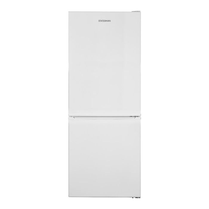 Statesman LF13552W Fridge Freezer Low Frost (H)136 x (W)54 x (D)59.5 cm White 2 Year Warranty White