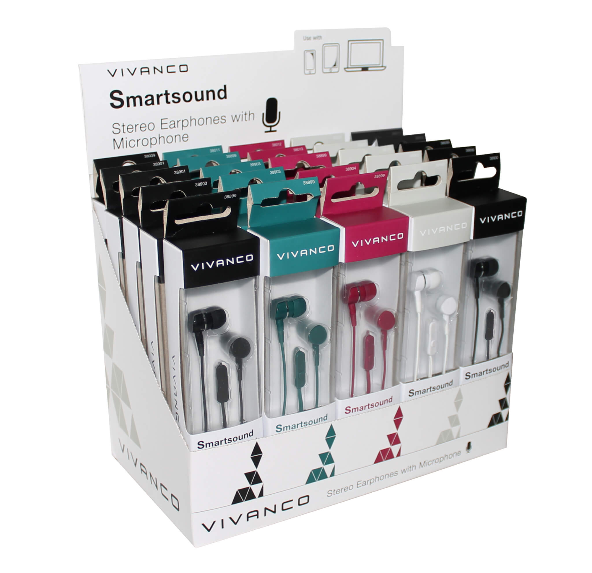 Vivanco Smartsound Stereo Earphones RDC
