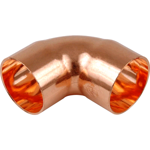 Copper 90 degree Elbow 28mm Endfeed 