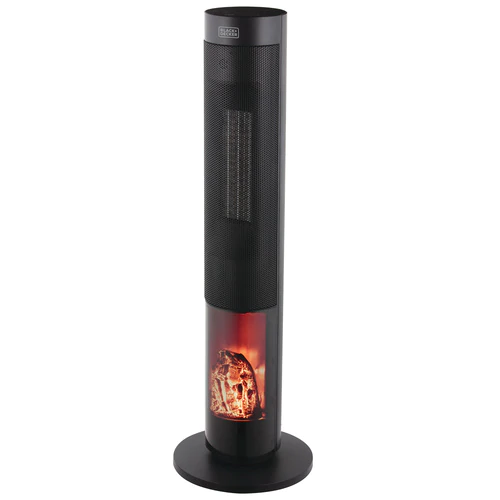 Black & Decker 2000W Tower Heater with Flame Effect