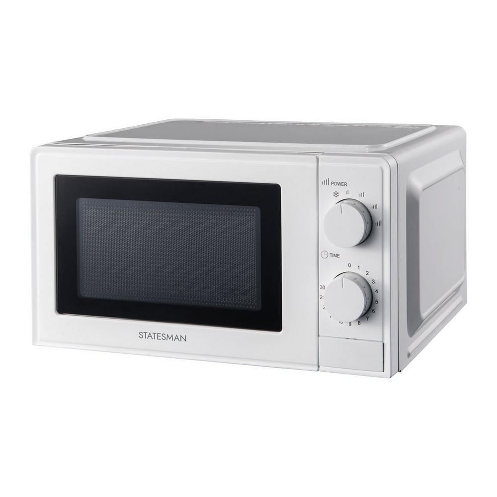 Statesman SKMS0720MPB 20 Litres Single Microwave - White