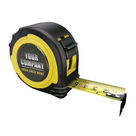 Advent 8Mtr (27ft) Tape Measure Yellow/Black 
