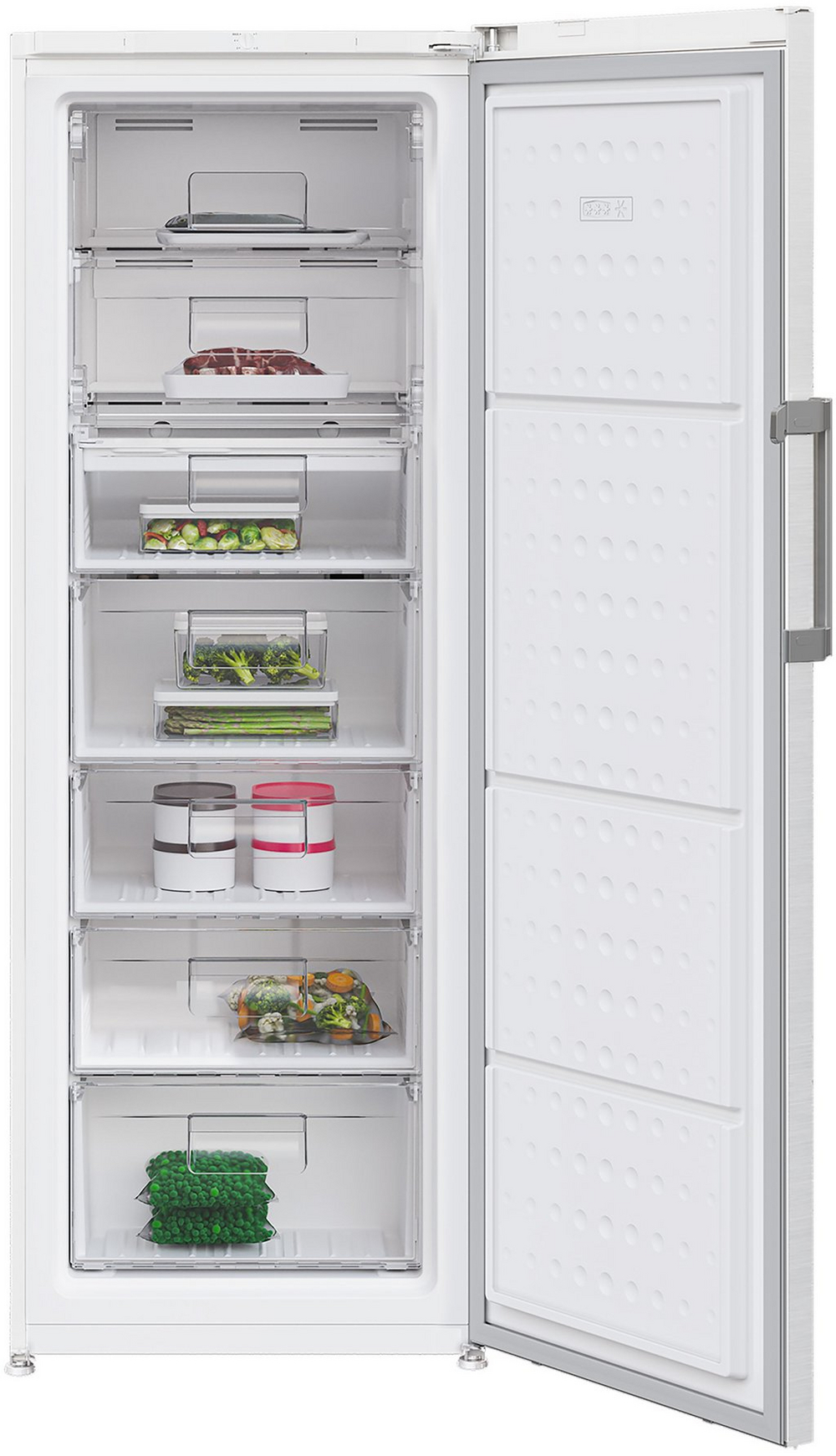 Blomberg FNM4671P 59.5cm Tall Freezer - White