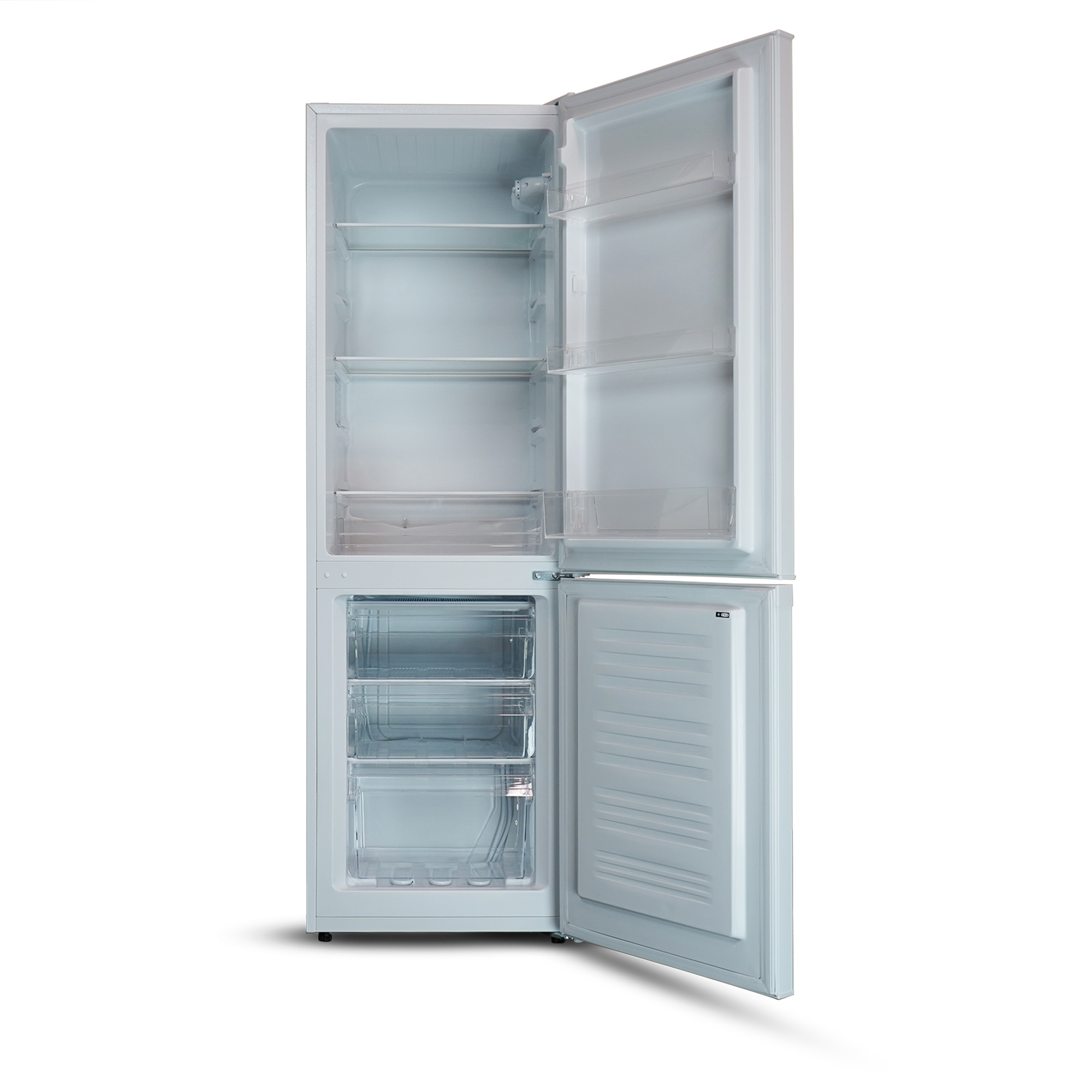 Montpellier MDAS170W Static Fridge Freezer in White H1700 x W545 x D570mm