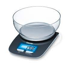 Beurer 3kg Capacity Kitchen Scales Black