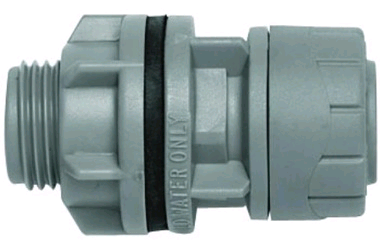 Polypipe PolyPlumb 28mm x 1" Tank Connector 