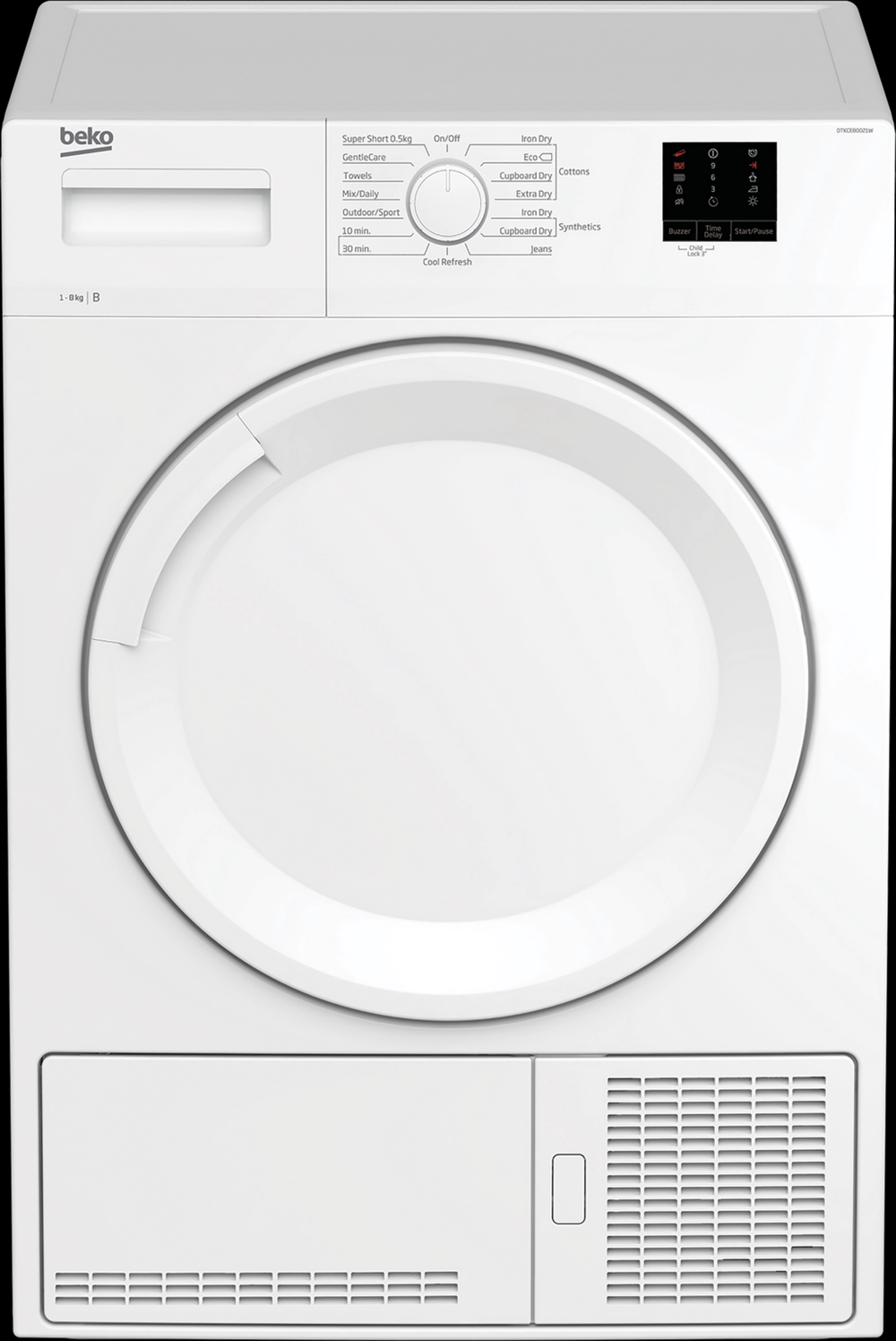 Beko DTKCE80021W Tumble Dryer Condenser 8kg