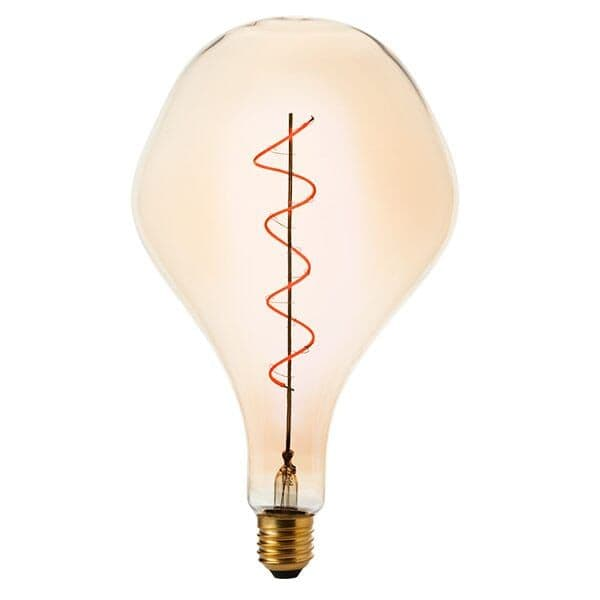 Bell 4W LED Filament Dimmable Bubble - Amber, ES, 2200K, CRI>90  