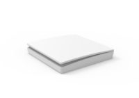 Forum Kinetic 1 Gang Switch White