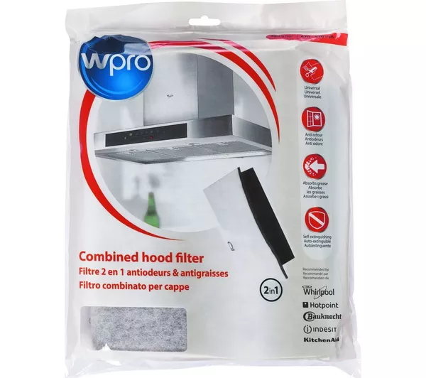 Wpro WPLC00380049 Universal Grease and Odour Filter 2 in 1