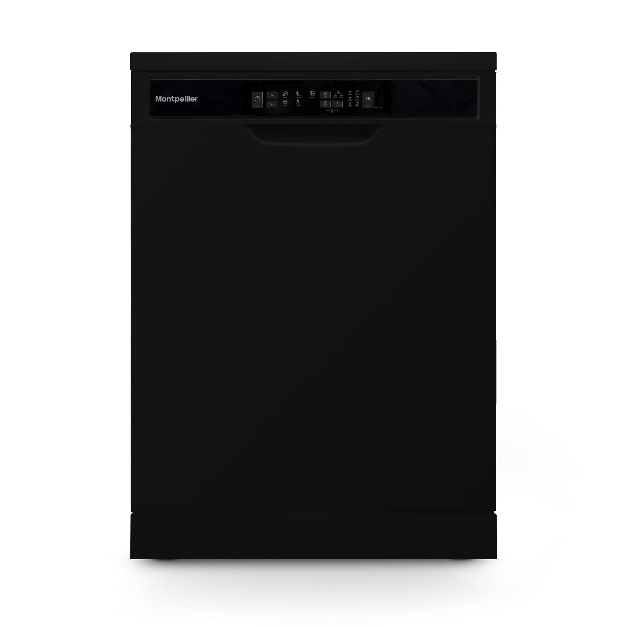 Montpellier MDWD1354K 60cm 13 Place  Freestanding Dishwasher in Black