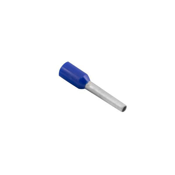 Q-Crimp Bootlace Ferrule 0.75mm (100pk) Blue