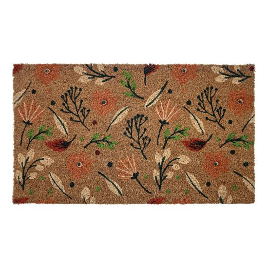 Gainsborough Autumn Floral 70cm x 40cm Coir Door Mat