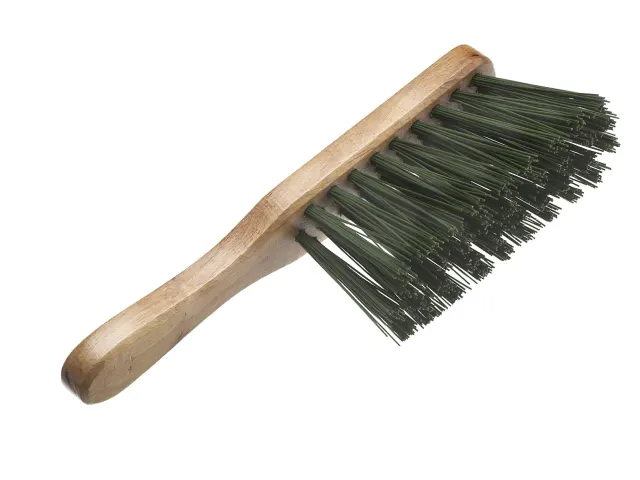 Faithfull Stiff Green PVC Hand Brush 275m