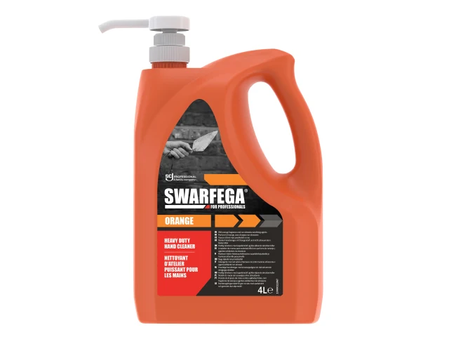 Swarfega Orange Hand Cleaner Pump Top Bottle 4 Litre J Harries Ltd Swarfega Orange Hand Cleaner Pump Top Bottle 4 Litre J Harries Ltd