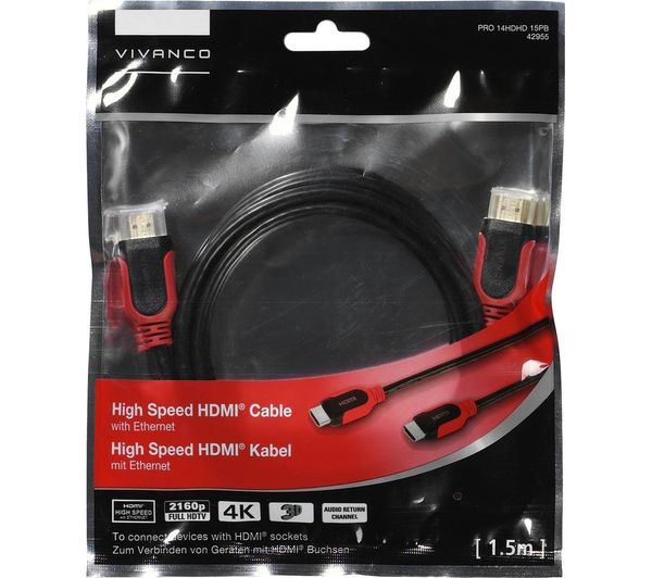 Vivanco Pro HDHD  HDMI High Speed Cable 1.5mtr  