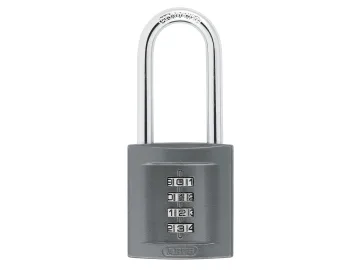 Abus 158/50 Combi Padlock (4 Digit) Long Hasp (Carded) 