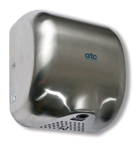 ATC Cheetah Automatic Hand Dryer Stainless Steel 