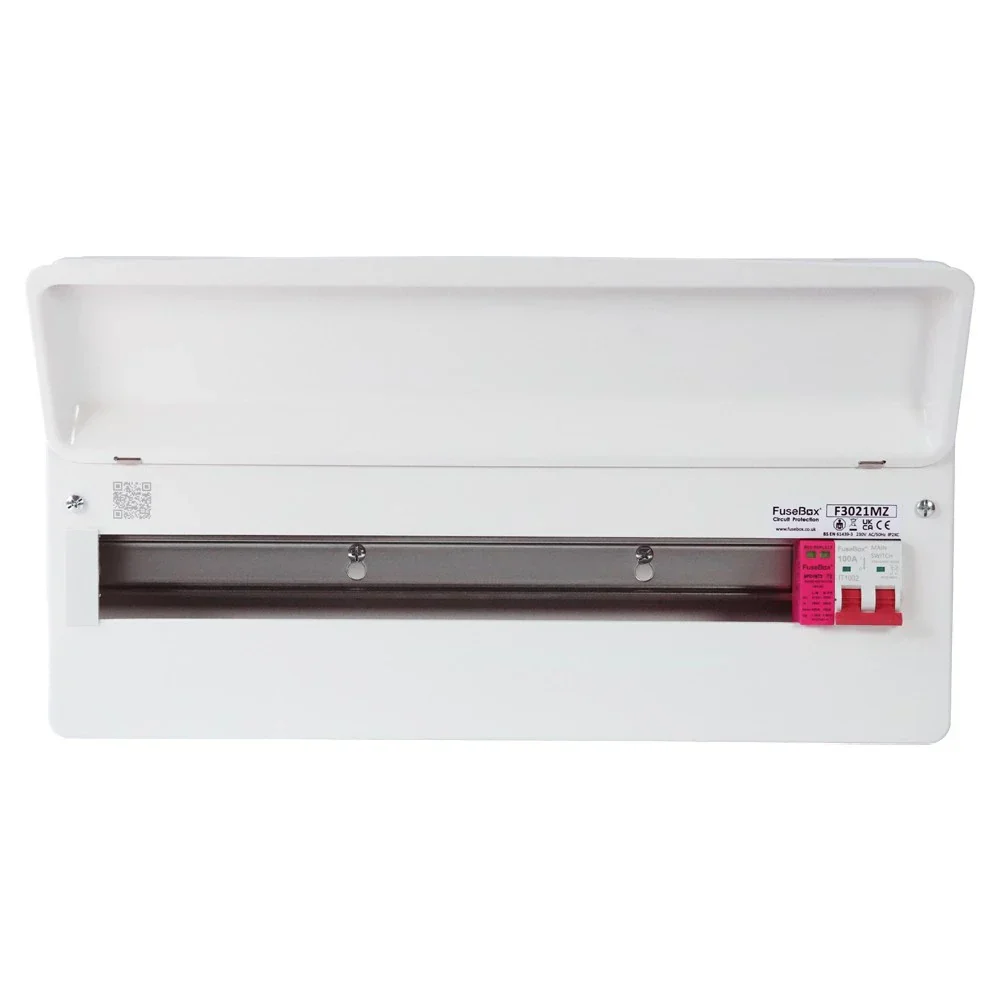 Fusebox 21Way  Consumer Unit 100A Isolator + T2 SPD 