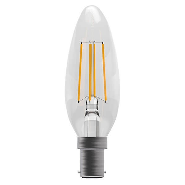 Bell 4w SBC Filament Clear Candle Dimmable