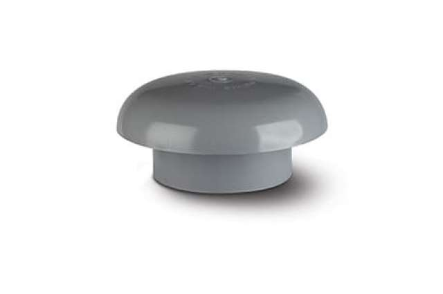 Soil Vent Cowl 110mm in Grey 