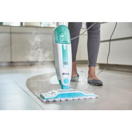 Shark S1000UK Steam Mop - White/Mint Green